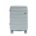 thumbnail image 3 of TRAVLR 100% Break Resistant  Lightweight 20'' Carry On Luggage, Expandable Suitcase Grey, 3 of 10