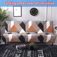 thumbnail image 3 of Futon Sofa Slipcover Elastic Armless Sofa Cover Furniture Protector for Sofa Bed without Armrests  Size, 3 of 4
