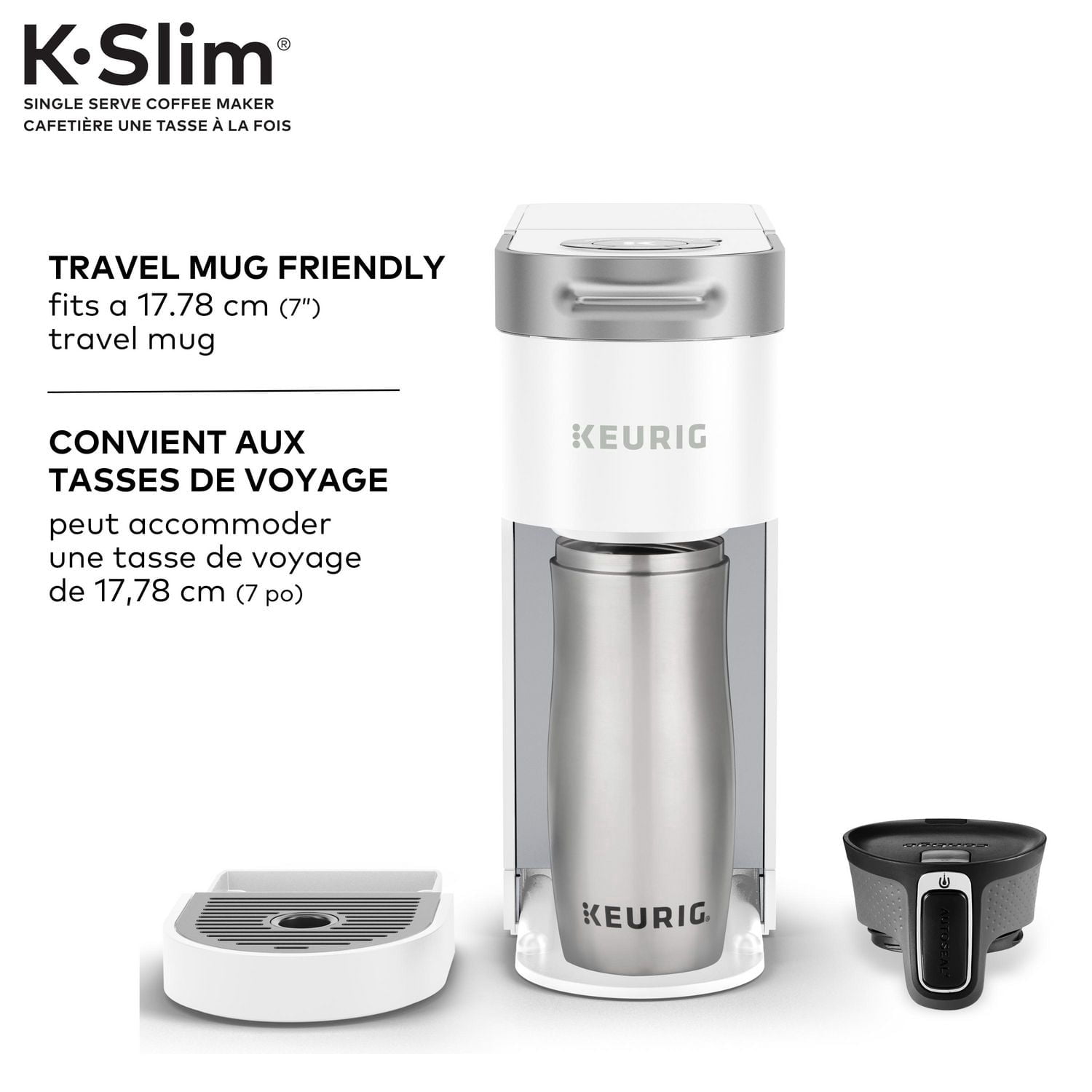 Cafetière une tasse à la fois Keurig K-Slim