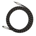 thumbnail image 3 of Câble Audio Numérique à Fibre Optique Connecteur SPDIF Plaqué Or Rond, 3 of 7