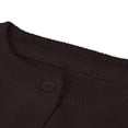 thumbnail image 5 of Fall Saving! HVOBTTY Girls Long Sleeve Open Front Cardigan, Girls Crewneck Cardigan Solid Long Sleeve Button Sweater Uniform Sweaters for Little Girls Dark Gray, 3 Years, 5 of 5