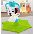 thumbnail image 3 of Fisher-Price Bounce and Spin Puppy Stationary Ride-On Toy - Bilingual Edition, 3 of 9