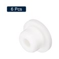 thumbnail image 4 of Unique Bargains 6 Pcs White Plug Holes, T17 Rubber Button Plug for 16mm/0.63' Hole, 4 of 6