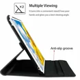 thumbnail image 2 of iPad Air 13 Inch Case 2024/ iPad Pro 12.9 Case (6th/5th Gen 2022/2021), Slim Smart Shell Translucent Frosted Hard PC Back Cover, Support Touch ID & Pencil Pro/2nd/USB-C - Black, 2 of 5