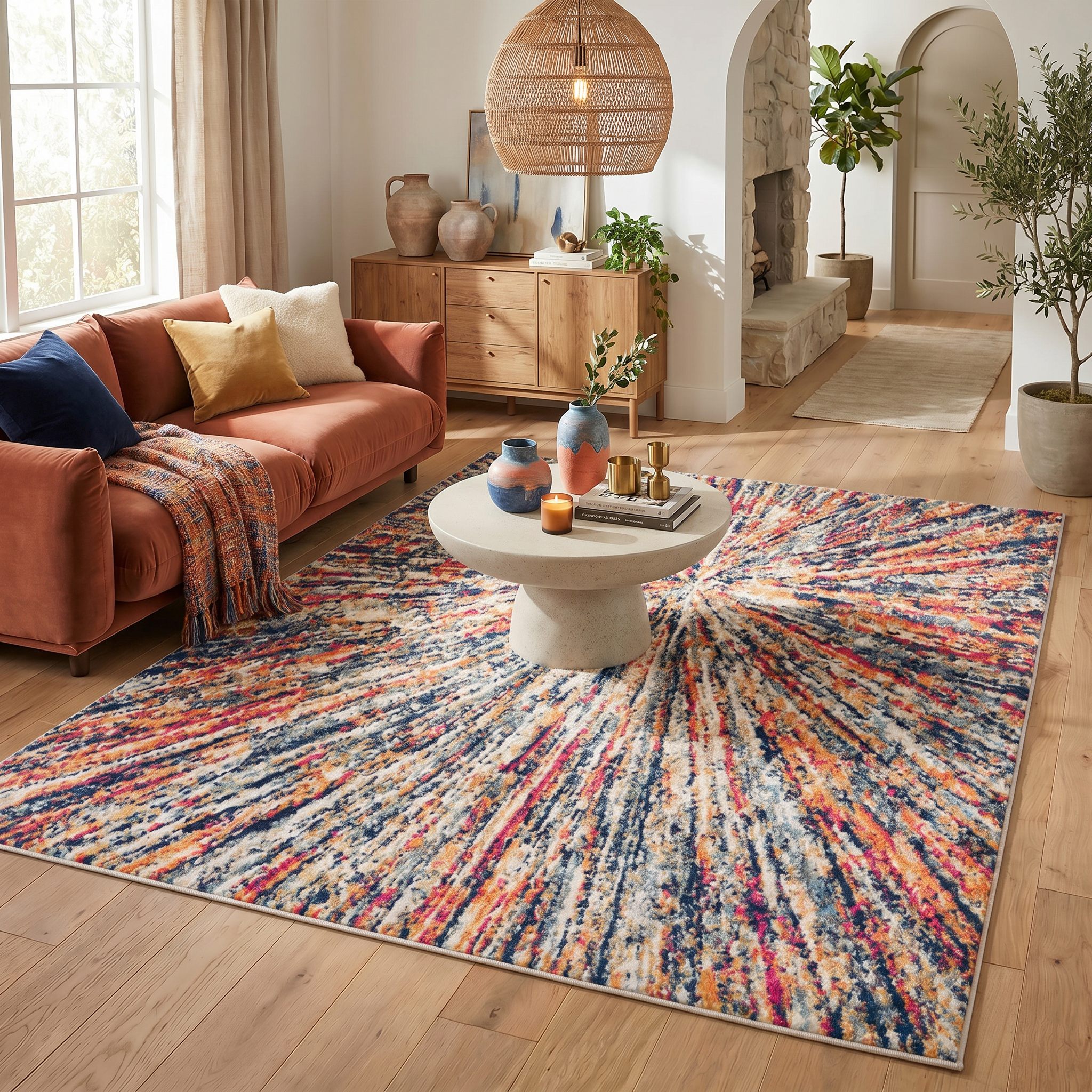 RUG BRANCH SAVANNAH CREME 4X6