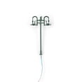 thumbnail image 2 of Model Lamppost Scaled 1:200 Home Micro Building Layout Decorations LED Railway Light Crafts Track Lamp Sand Scenery Toys Green（1:200）（White）, 2 of 8
