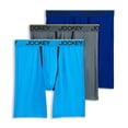 thumbnail image 1 of Jockey Men's Chafe Proof Pouch Microfiber 8.5" Long Leg Boxer Brief - 3 Pack, 1 of 7