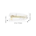 thumbnail image 3 of Miangastore Plastic Stapler Transparent Stapler Students Stapler Hand Stapler Clear Stapler Home Office Stapler, 3 of 8