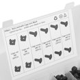 thumbnail image 4 of M6 Cage Screw, Nut Screw Set, Wear Resistance Fasteners Hardware, Premium Carbon Fiber, For Chassis Cabinets, 4 of 8