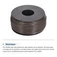 thumbnail image 3 of Uxcell 20AWG Stranded Wire Hookup 30M/100ft Brown, Electrical Wire UL1007 Spool, 3 of 6