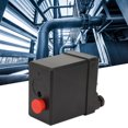 thumbnail image 1 of Compresseur d'Air Interrupteur de Pression, Contrôleur de Compresseur d'Air, Accessoire de Compresseur d'Air, Interrupteur de Contrôle de Pression Vertical à Trou Unique pour Compresseur d'Air 380V 75-175PSI, 1 of 8
