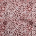 thumbnail image 1 of oneOone Rayon Maroon Fabric Moroccan Mosaic Floral Craft Projects Decor Fabric Printed By The Yard 56 Inch Wide, 1 of 4