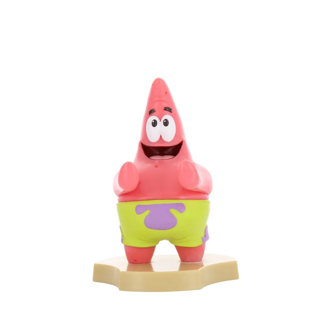 Exquisite Gaming Patrick Spongebob Squarepants Holdem, Cable Guy miniature support pour téléphone et support pour appareil