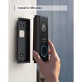 thumbnail image 5 of eufy Security, Video Doorbell (Battery-Powered) Kit, 2K Resolution, 180-Day Battery Life, Encrypted Local Storage, No Monthly Fees, HomeBase with High-Power Wi-Fi and Built-in Storage, 5 of 5