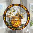 thumbnail image 1 of Themed Acrylic Hanging Ornament – Stained Glass Style Decor For Home & Garden, 1 of 6