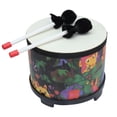 thumbnail image 1 of 8 Inch Floor Tom Drum Cute Excellent Sound Music Instrument Drums with 2 Mallets for Children, 1 of 9