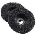 thumbnail image 1 of Sanding Wheel Paint Rust Removal Grinding removal disc; rust Disc Stainless Steel Polishing Wheel, Black, 100mm, 16mm Inner Hole, 1 of 9