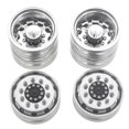 thumbnail image 4 of Milaget RC Car Metal Wheel Rim Hub 10 Spoke for 1:14 RC Climbing Trailer Cargo Truck Hobby Car DIY Assembly Modification Vehicle Model front, 4 of 9