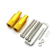 thumbnail image 1 of Langgg Headlamp Holder Electromobile Set Holders Solid Durable Easy Installation Accumulator Car Rack Compact Simple Accessories Black Yellow, 1 of 6