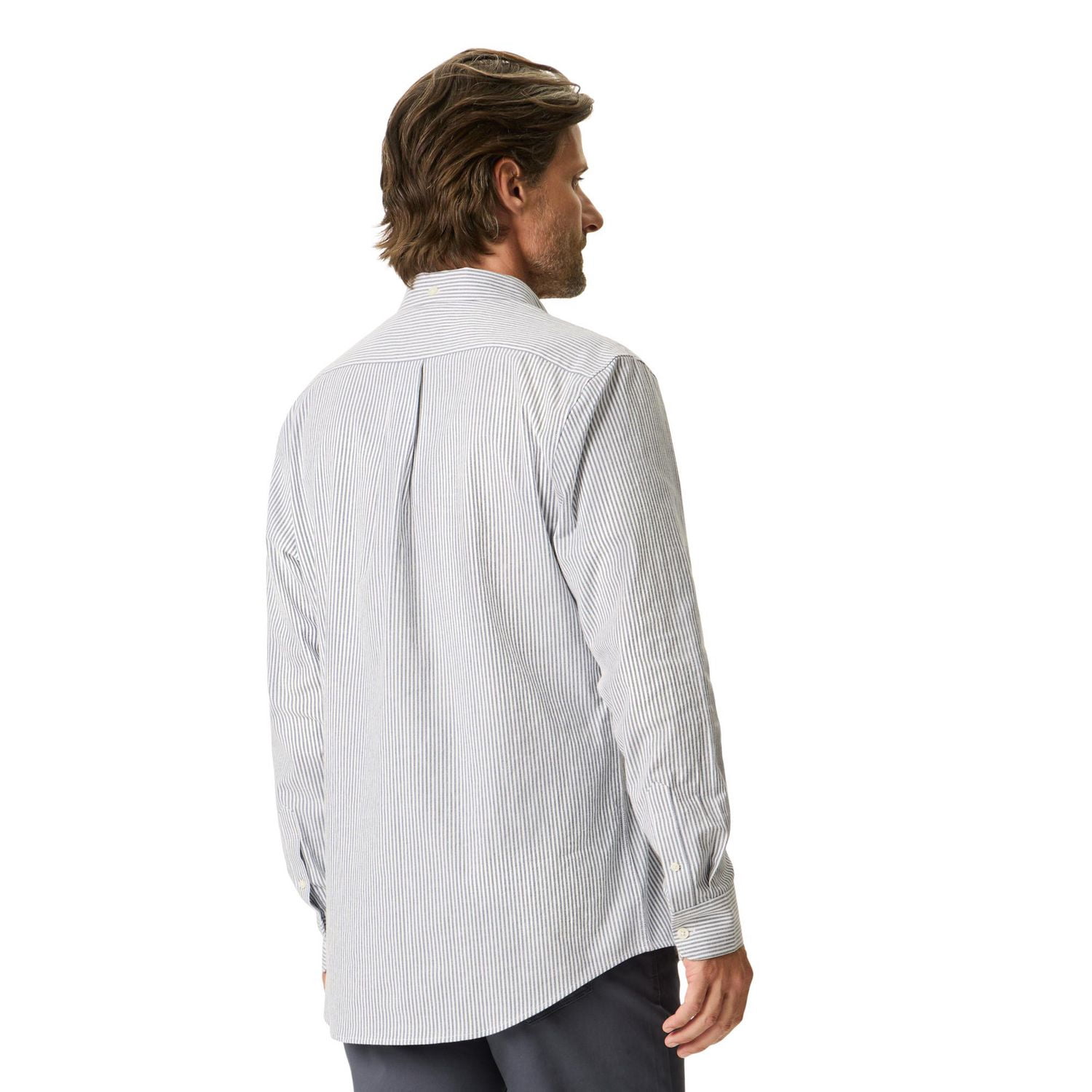 Chemise Oxford Dockers à manches longues et col boutonné pour homme