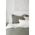 thumbnail image 3 of Bouclair Vert Nash Collection - Ensemble Couvre-Lit 3 Pcs Grand Lit, 3 of 10