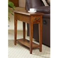 thumbnail image 4 of Leick Furniture Chairside Wood End Table in Medium Oak Finish, 4 of 9