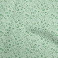 thumbnail image 1 of oneOone Rayon Green Fabric Floral Craft Projects Decor Fabric Printed By The Yard 56 Inch Wide, 1 of 5
