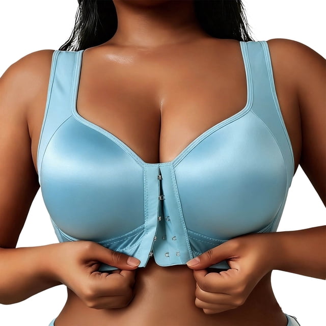 Comfortable And Transparent Shoulder Strap Cordless Backless Spongeless Bra With Convertible Straps For Casual Home Leisure