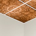 thumbnail image 3 of Great Lakes Tin Jamestown Copper 2ft x 2ft Lay In Ceiling Tiles (5 Pack), 3 of 6