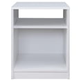 thumbnail image 4 of Mainstays Open Shelf Nightstand, White, 4 of 7