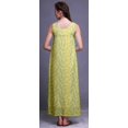 thumbnail image 4 of Bimba Robe de Nuit Maxi en Rayonne pour Femmes, Imprimée, Sans Manches, Robe de Nuit Maxi - m, 4 of 5