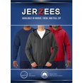 thumbnail image 4 of Jerzees Chandail Molletonné à Col Ras du Cou pour Homme Adulte Tailles X, Vert Forêt, 3X-très Grand, 4 of 5