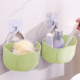 thumbnail image 4 of EGNMCR Storage Containers Wall Hanging Basket , Wall Mounted Plastic Fruit And Vegetable Storage Hanging Basket, Hanging Vegetable Basket For Kitchen,3 Pack. Hanging Vegetable Basket, 4 of 7
