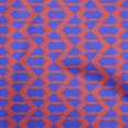 thumbnail image 1 of oneOone Rayon Dark Blue Fabric Geometric Sewing Craft Projects Fabric Prints By Yard 56 Inch Wide, 1 of 4