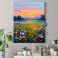 thumbnail image 4 of Qisvanset Bay Bridge Sunset Canvas Print 12x16 Inch Hotel Lobby Decor, 4 of 8