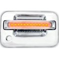 thumbnail image 1 of IPCW FLA04CF Ford F150- F250 Ld 2004 - 2008 LED Door Handle- Front- Chrome Amber Led- Clear Lens 2Ps. Per Set, 1 of 1