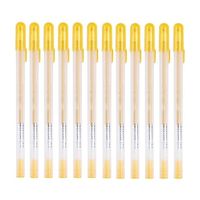 Jubipavy White Gel Pens Fine Point Tip Gel Ink Pens For Illustration 15ml