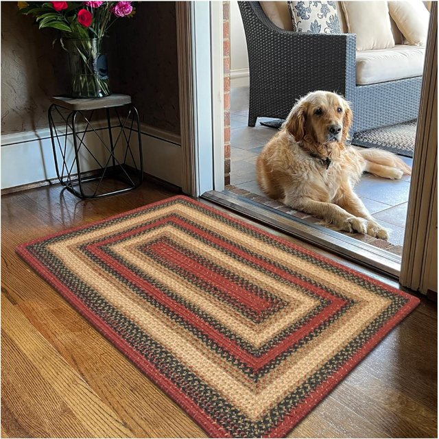 Tapis Tressé en Jute Rectangulaire Highland 20 x 30