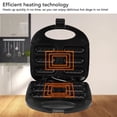 thumbnail image 4 of Corn Dog Waffle Maker Machine  Fast Heating, 6 Hotdog Capacity, Auto Temperature Control, Non Stick Surface  750W Hot Dog Cooker for Family & Parties, 4 of 7