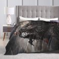 thumbnail image 4 of Flannel Light Weight Blankets Quilts Air conditioning Blankets Vertical Punisher, 4 of 6