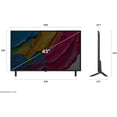 thumbnail image 2 of LG 43” Inch QNED80 4K Smart TV | α7 AI Processor 4K Gen 8 | Local Dimming, Alexa Built-in, HDR10, HGIG, ALLM, WebOS 25, Magic Remote (2025 Model - 43QNED80AUA) – Open Box, 2 of 11