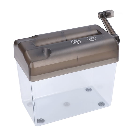 YOUTHINK Manual Strip Cut Shredder with Hand Crank, Assorted Colors
