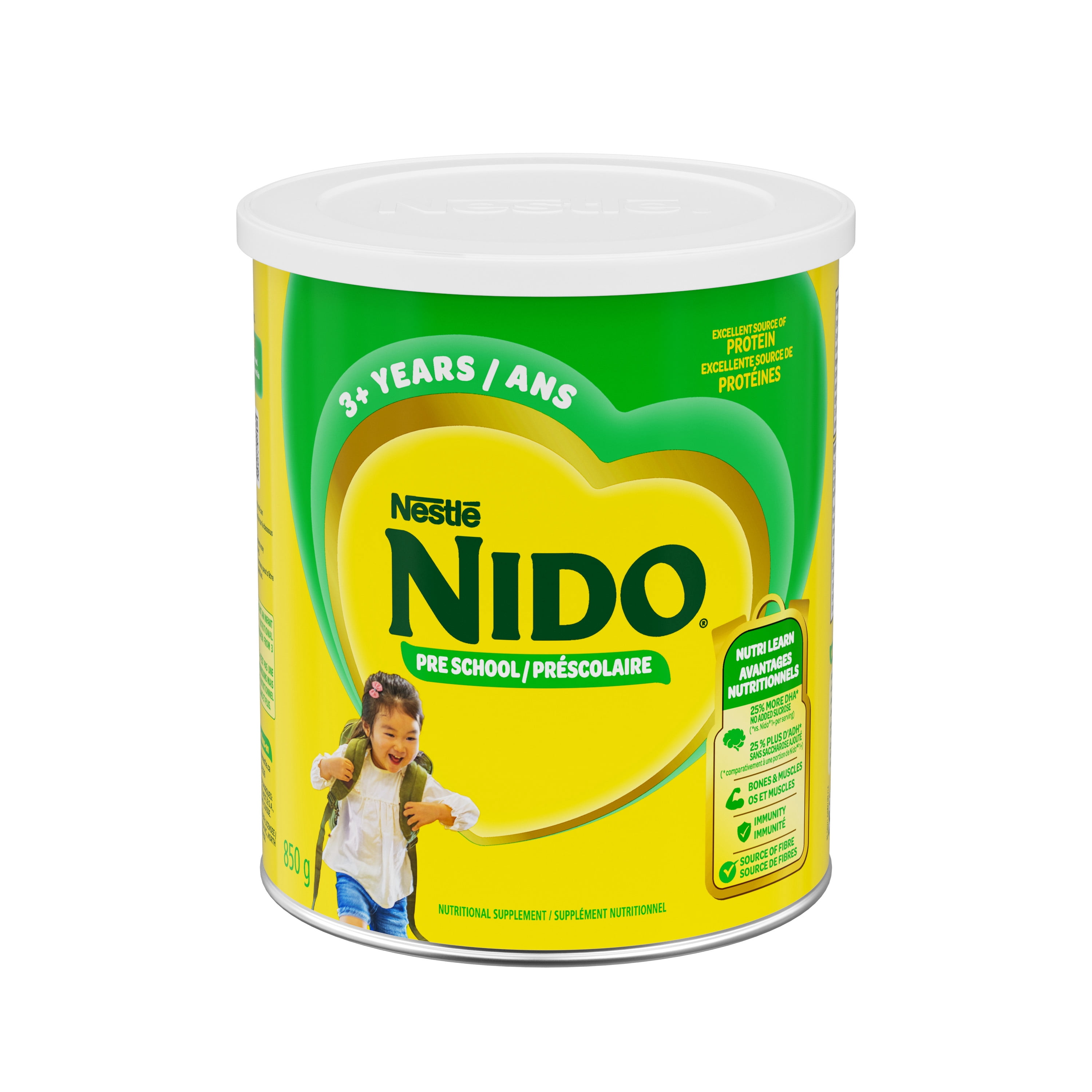 NIDO 3+, supplément nutritionnel pour enfants de 3 ans et plus