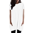 thumbnail image 1 of Chandails Opaques pour Femmes Col Roulé T-Shirt Spandex Femmes Manches Longues Chandail à Rayures pour Femmes Hauts Athlétiques pour Femmes Manches Courtes T Col Hauts pour Femmes T-Shirts de Course pour Femmes Chandails à Col pour Femmes, 1 of 4