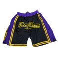thumbnail image 2 of Personnalisez Votre Propre Design Logo d'Équipe Cousu Nom Numéro Shorts de Basketball, 2 of 4