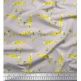 thumbnail image 1 of Soimoi Poly Georgette Fabric Flower Watercolor Printed Craft Fabric by the Yard 42 Inch Wide, 1 of 3