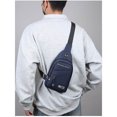 thumbnail image 1 of Sling Backpack Crossbody Sling Bags, Mens Crossbody Bags Trendy Crossbody, Leather Small Backpack Mens Travel Bags, Mens Crossbody Shoulder Bag for Men, 1 of 9