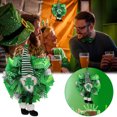thumbnail image 1 of St Patrick's Day Leprechaun Wreath Clovers Leprechaun Ribbon Very Weather, 1 of 8
