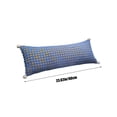 thumbnail image 4 of pstuiky Soft Velvet Long Pillow for Side Sleepers & Leg Support 60Cm Length with Removable Cover & Inner Pillow Sofa, Bed, Dormitory Cushion In Multiple Colors, 4 of 8