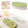 thumbnail image 2 of TIELUTT Food Grade with Lid Easy to Store Ice Tray Storage Container Organizer Vacuum Seal Coffee Container Small Containers for Organizing Organizers Divided Food Storage Containers with Lids, 2 of 7